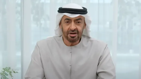 محمد بن زايد يعين نجله خالد ولي عهد لأبو ظبي 
