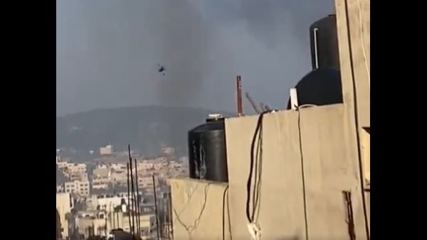 لحظة اسقاط الطائرة