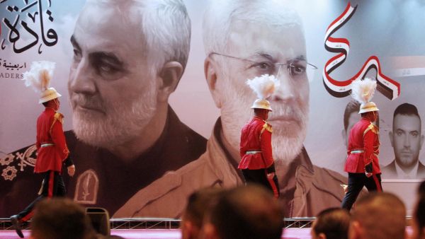 إحياء أربعينية نائب رئيس الحشد الشعبي أبو مهدي المهندس في بغداد