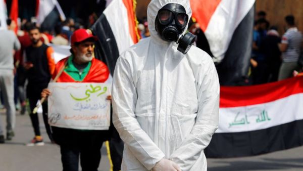 مواجهات بين قوات الأمن والمحتجين في بغداد