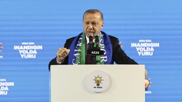 الرئيس التركي رجب طيب أردوغان