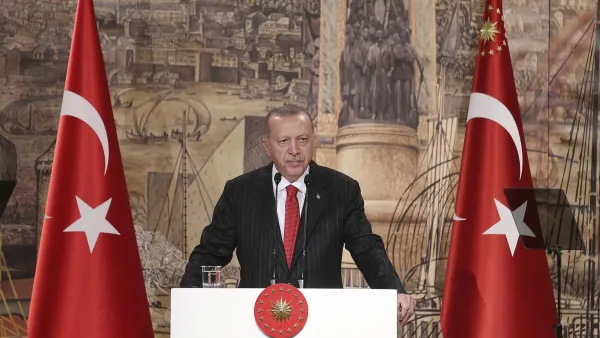 الرئيس التركي رجب طيب اردوغان
