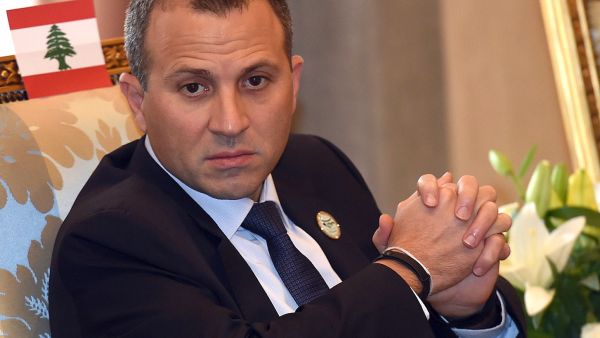 وزير الخارجية اللبناني جبران باسيل