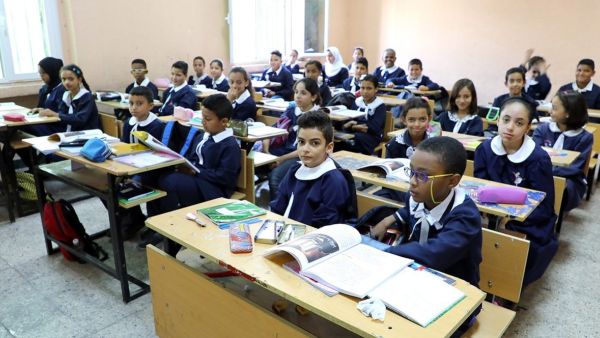 تلاميذ في مدرسة بليبيا