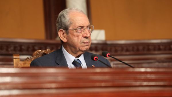 الرئيس التونسي المؤقت محمد الناصر