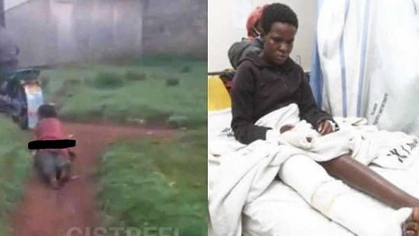 رجال شرطة في كينيا يجلدون امرأة ويسحلونها بدراجة نارية