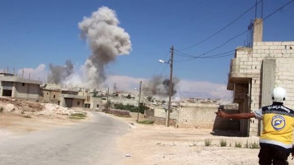 قصف صاروخي متبادل بين القوات الحكومية والمعارضة شمالي سوريا