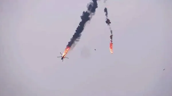 إسقاط ثاني مروحية للجيش السوري خلال اسبوع