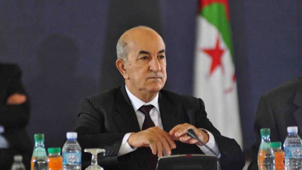 الرئيس الجزائري عبد المجيد تبون