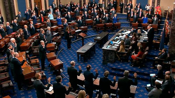 انطلاق محاكمة ترامب في مجلس الشيوخ