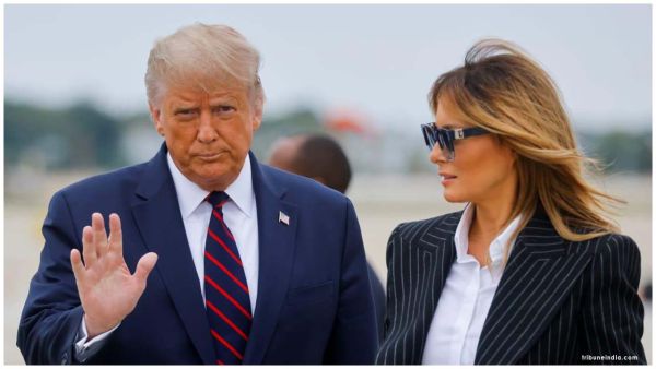 دونالد ترامب وزوجته ميلانيا