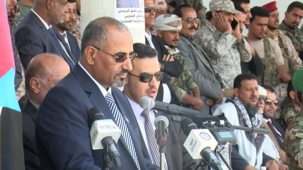رئيس المجلس الانتقالي الجنوبي عيدروس الزبيدي