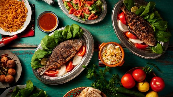Iftar spread