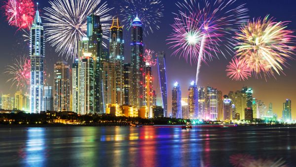 Fireworks in Dubai