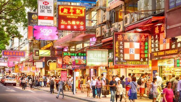 Across Hong Kong, on-year tourist arrivals fell 40 percent in the last month
