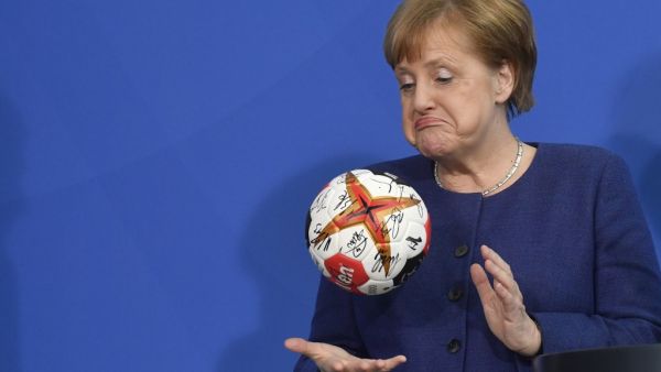 German Chancellor Angela Merkel  (AFP)