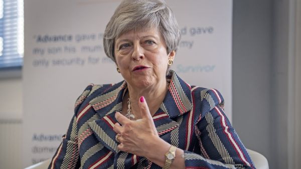 Britain's Prime Minister Theresa May (AFP)