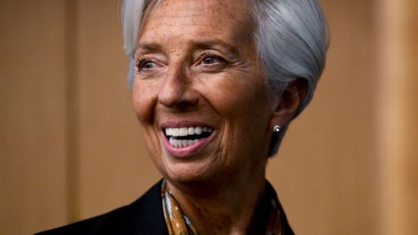 International Monetary Fund (IMF) Managing Director Christine Lagarde smiles during a press conference in Kuala Lumpur on June 24, 2019.  Mohd RASFAN / AFP