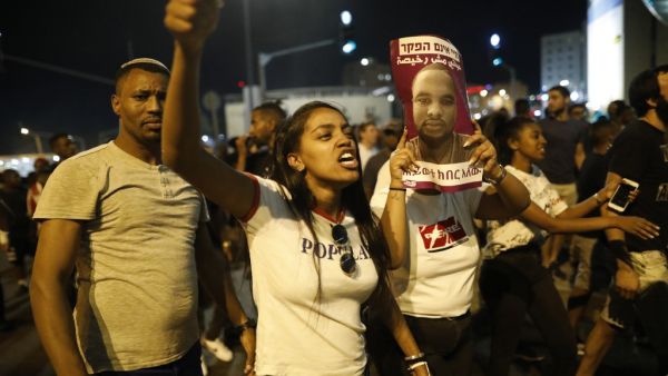 Teka was shot in Kiryat Haim, a town near the northern port city of Haifa, late on June 30. MENAHEM KAHANA / AFP