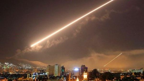 Syria's Defense Ministry claims Assad forces have shot down Israeli missiles (Twitter)