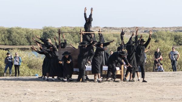 The Sharjah Biennial leaves the echo chamber of Western art to focus on the "global south" (Twitter)