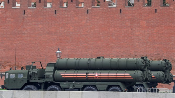 S-400 air defense system (Twitter)  S-400 air defense system (Twitter)