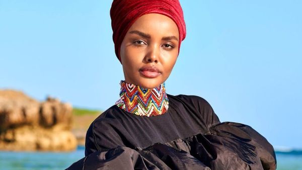 Muslim fashion model Halima Aden (Twitter)