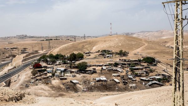 Bedouin Villages in West Bank (Twitter)