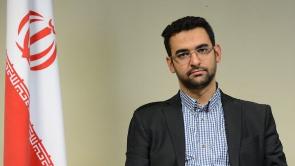 Telecommunications minister Mohammad Javad Azari Jahromi (Twitter)