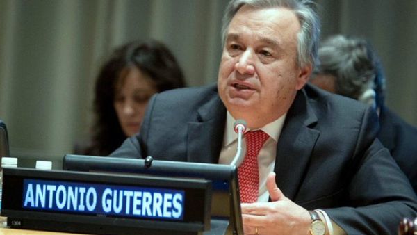 UN Secretary-General Antonio Guterres  (Twitter)