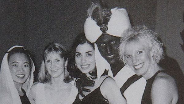 Justin Trudeau’s  brownface for an “Arabian Nights” party (Twitter)