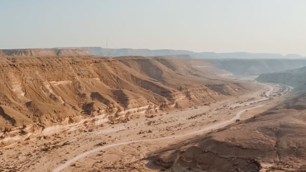 Rocks, sands & desert of the Nature protected area ( Wadi Degla ) in Maadi City, Cairo, Egypt (Shutterstock)
