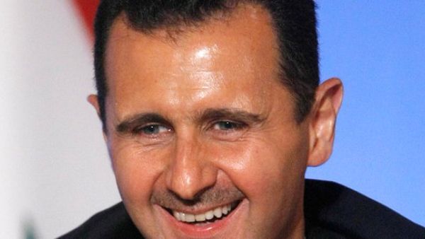 Syrian regime leader Bashar al-Assad  (Twitter)