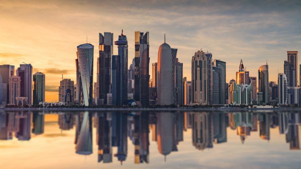 The skyline of Doha, Qatar  (Shutterstock)	