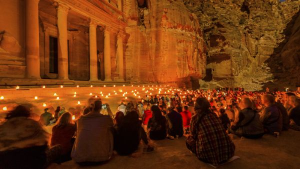 Petra by Night (Shutterstock)	