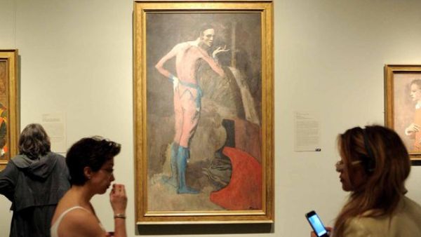 Picasso's "The Actor" (Twitter)