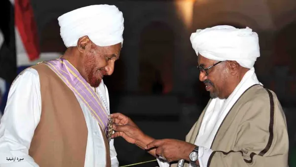 الصادق المهدي اعلن رفضه المبادرة بعد موافقة الاطراف كافة عليها 
