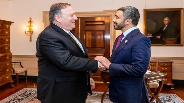 عبدالله بن زايد ونظيره الأمريكي يبحثان مكافحة الإرهاب والتطرف