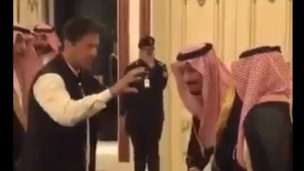 عمران خان امام الملك سلمان 