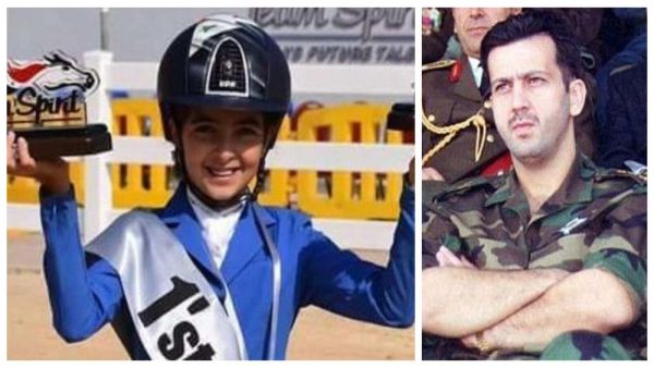 ماهر الأسد وابنته شام