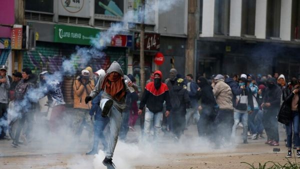 احتجاجات كولومبيا