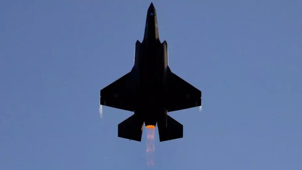 مقاتلة اف-35 تابعة لسلاح الجو الإسرائيلي 