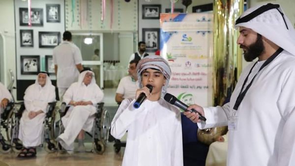 جانب من مبادرة محبة وعطاء في يوم زايد للعمل الانساني
