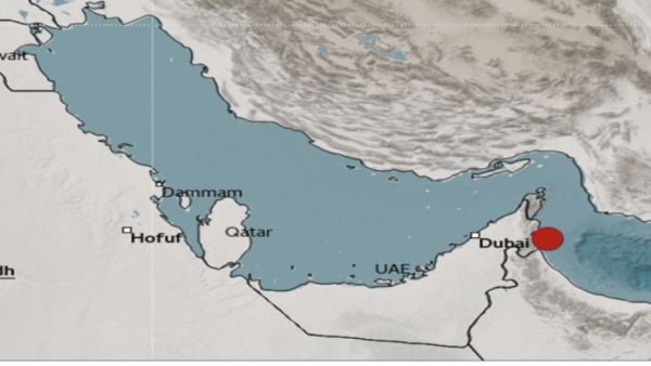 هزة أرضية تضرب الإمارات بقوة 3.4 درجة