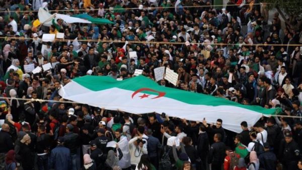 الجزائريون يتظاهرون للجمعة التاسعة للمطالبة برحيل النظام