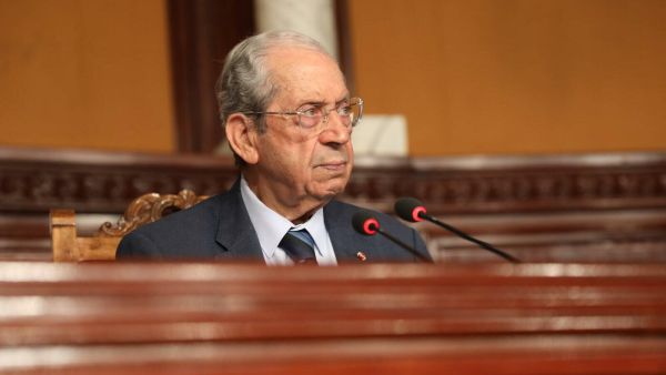 الرئيس التونسي المؤقت محمد الناصر