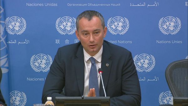 المنسق الأممي لعملية السلام نيكولاي ميلادينوف