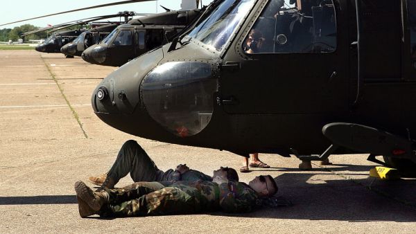 هذه القوات تلقب أيضا بـ"النسور الزاعقة" وكانت الولايات المتحدة استخدمتها ضد العراق بحرب الخليج