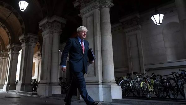 رئيس الوزراء البريطاني بوريس جونسون