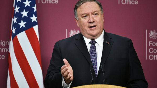 وزير الخارجية الأميركي مايك بومبيو 